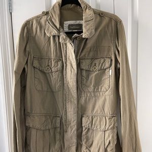 Hollister Army Green Jacket Large